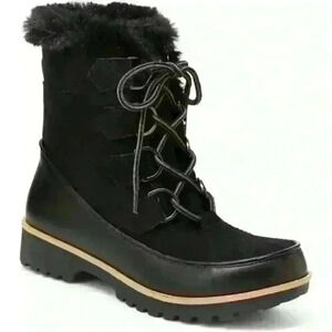 JBU by Jambu Brunswick Weather Ready‎ Mid Calf Boot Black Sz 9